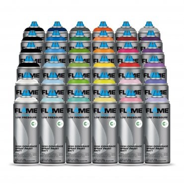 Blue Spray Paint - 36 Pack