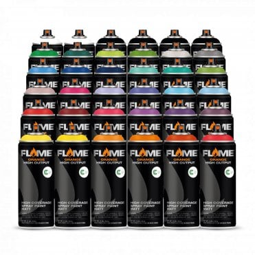 Orange Spray Paint - 36 Pack