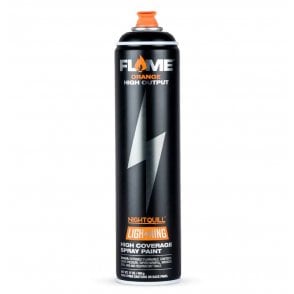 Orange Spray Paint x NightQuill Lightning