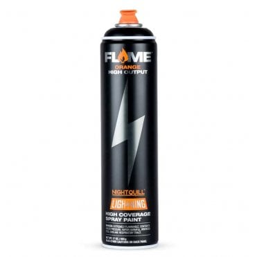 Orange Spray Paint x NightQuill Lightning