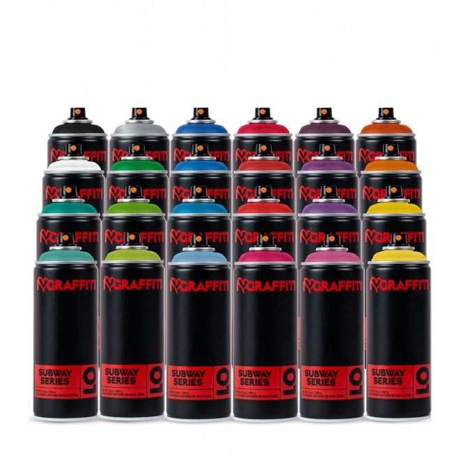 I Love Graffiti  Spray Paint - 24 Pack