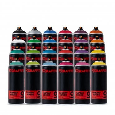 I Love Graffiti Spray Paint - 24 Pack