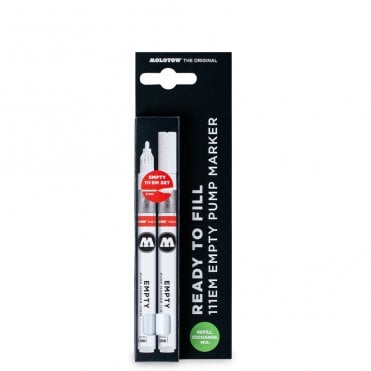 111 Empty Marker x2 with Refill Extension