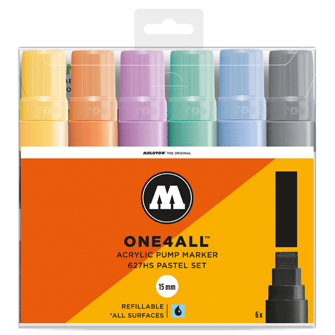 Molotow 627HS Pastel Set (6)