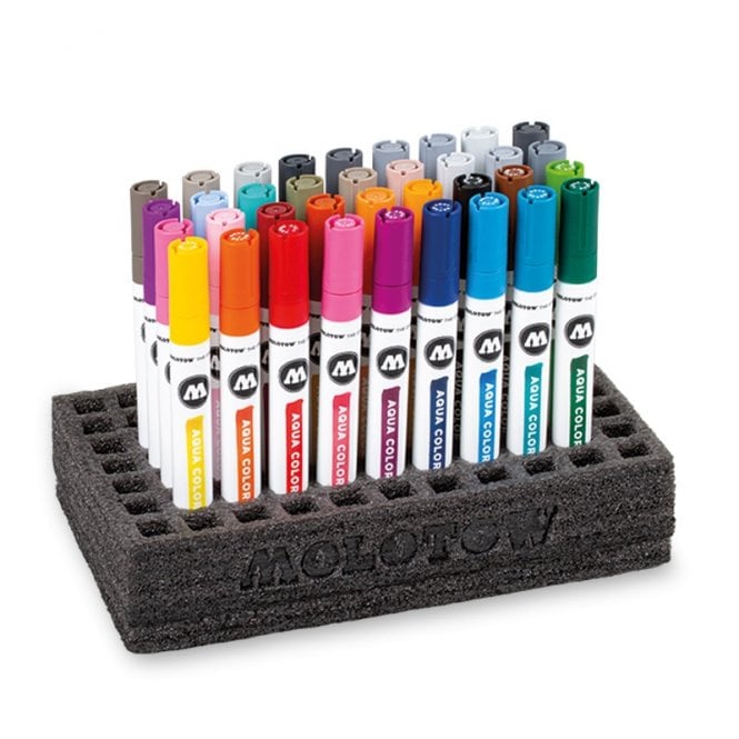 Molotow Aqua Colour Brush - Complete Set