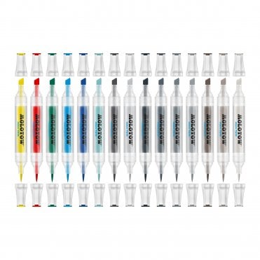 Aqua Twin Marker - Standard Bundle (15)