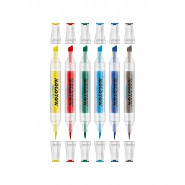 Aqua Twin Marker - Standard Bundle (6)