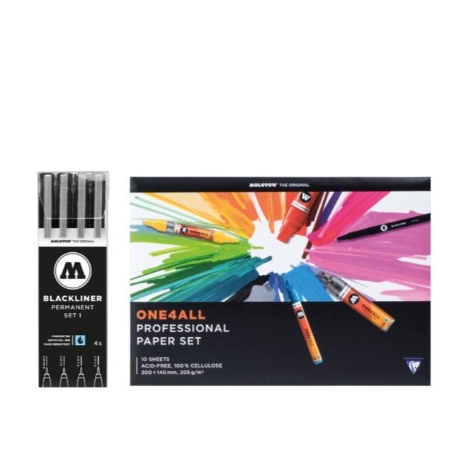 Molotow Blackliner Starter Bundle - Set 1