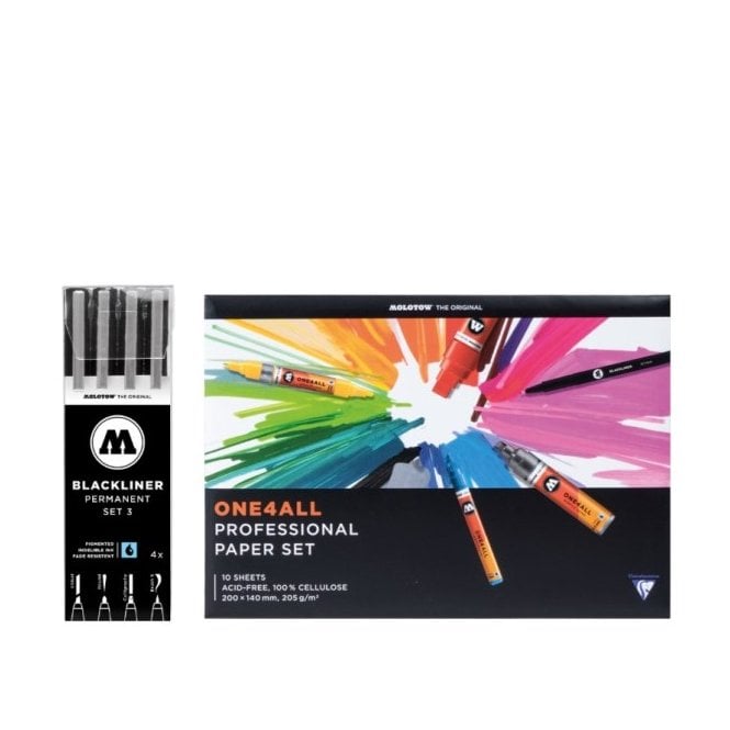 Molotow Blackliner Starter Bundle - Set 3