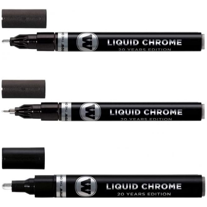 Molotow Liquid Chrome Marker Bundle