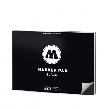 Marker Pad - Black - A4 Landscape