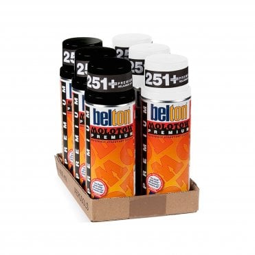 Premium Black & White Pack (6 Can Bundle)