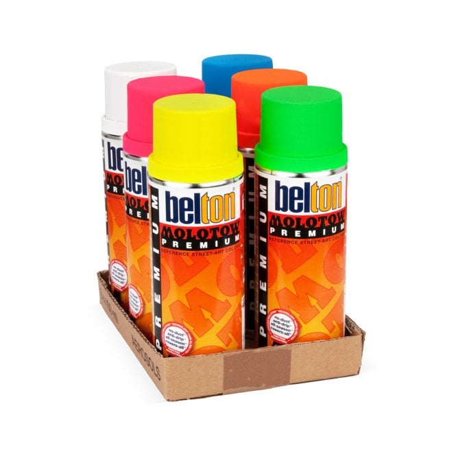 Molotow Premium Neon Bundle (6 Can Pack)