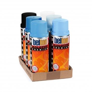 Premium Shock Blue Bundle (6 Can Pack)