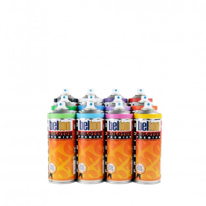Molotow Premium Spray Paint 400ml - 12 Can Pack