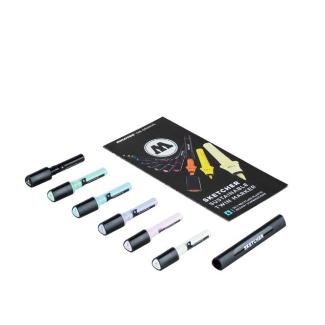 Molotow Sketcher Starter Set - Pastels