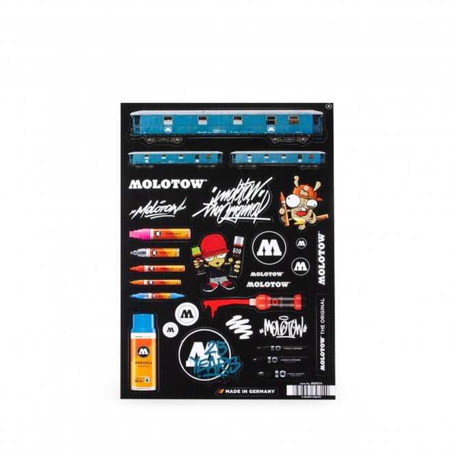 Molotow Sticker Sheet - Sheet A