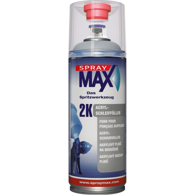 Spraymax 2K Acrylic Filler Primer - Grey
